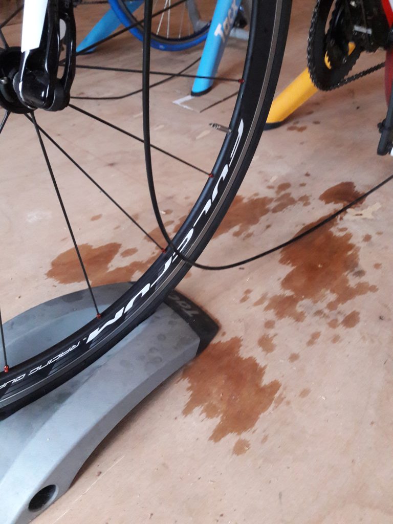 Zweten op de Tacx